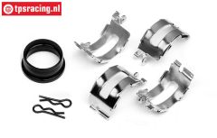 TPS86713 HD uitlaat koppelstuk HPI-Rovan, Set