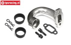 HPI87288 Uitlaat bocht HPI HD, 1 st.