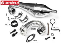 HPI87401 Tuning uitlaat HD, Set