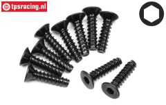 HPI94305 Inbus parker verzonken Ø3-L12 mm, 10 St.