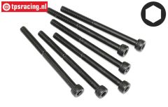 HPI94520 Inbus normale kop M4-L50 mm, 6 St.