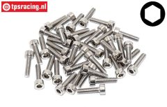 TPSZ340/12 RVS Inbus normale kop M3-L12 mm, 40 St.