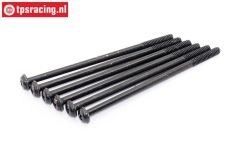 JX PDI-HV2060-2070MG behuizing schroeven, 6 st.