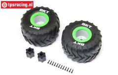 LOS-1818 LOSI LMT Monster Truck band Medium groen, set