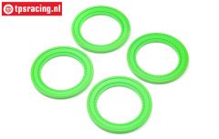 LOS-1820 LOSI LMT 2.0 Monster Truck Beadlock groen, 4 st.