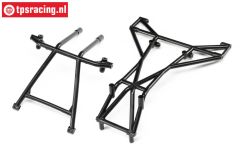 LOS241042 Rol kooi delen boven Zwart LMT Truck, Set