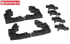 LOS251016 LOSI DBXL-MTXL Brug voor/achter, Set