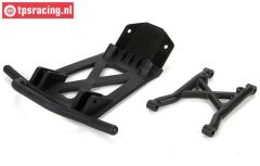 LOS251039 LOSI MTXL Voorbumper-skid plaat, Set