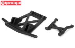 LOS251040 LOSI MTXL Achterbumper-skid plaat, Set