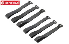 LOS251048 LOSI DBXL-E Accu klittenband, 6 st,