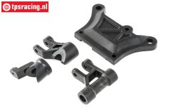 LOS251049 LOSI DBXL-E Servo-saver-plaat, set