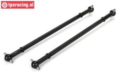 LOS252053 LOSI MTXL Aandrijf as voor/achter, 2 st.