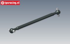TPS252091 Aandrijf as diff. voor-midden 5T 2.0 L165 mm, 1 st.