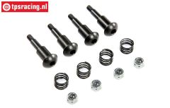LOS252095 Remvoering bevestiging LOSI 5T 2.0, set