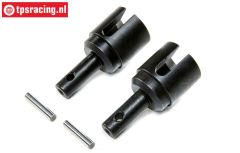 LOS252117 LOSI DBXL 2.0-E 2.0 Diff. as voor-achter, 2 st.