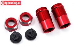 LOS253004 Schokdemper huis rood DBXL-MTXL, 2 st.