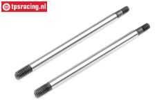 LOS253025 LOSI SR-Rey Schokdemper stang voor, 2 st.