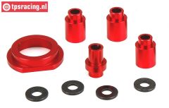 LOS256002 LOSI DBXL-MTXL Motor Afstand rood, set