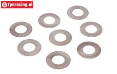 TPS3201/30 Pas ring Ø10-Ø20-H0,3 mm, 8 st.