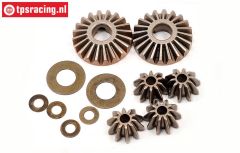 LOSB3202 Diff. tandwielen LOSI 5T-BWS-TLR, set