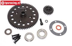 BWS59105 Differentieel Tandwiel midden BWS-LOSI, Set
