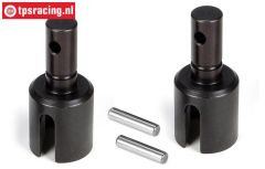 LOSB3212 Diff. as voor/achter LOSI 5T-BWS-TLR, 2 st.