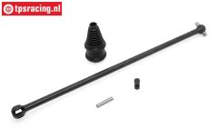 BWS59026 Aandrijf as midden-achter L265 mm BWS-LOSI, Set