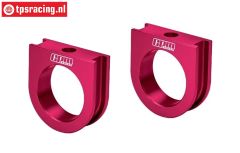 5T338/BI-RD LOSI 5IVE-T 3.0 Alu-inserts Rood, 2 st.
