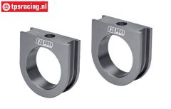 5T338/BI-GM LOSI 5IVE-T 3.0 Alu-inserts Gun-Metal, 2 st.