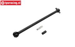 LOS-3705 LOSI 5IVE-T Wielen/Diff. as L162 mm, 1 st.