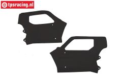 LOS-4003 LOSI 5IVE-T 3.0 Deur links-rechts Zwart, set