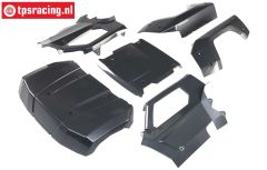 LOS-4350 LOSI 5IVE-T 3.0 kap Gun Metal, set