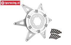 MX0606R-S PROMOTO Alu-Velg ster achter Zilver, 1 st.
