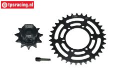 MX3511S-BK PROMOTO Tandwiel set 11-35T, Set