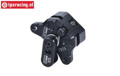 MX2035-BK PROMOTO Alu-Rem zadel voor zwart, Set
