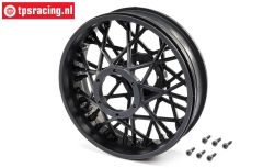 LOS46001 PROMOTO Achter velg zwart, 1 st.