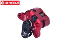 MX2035-R PROMOTO Alu-Rem zadel voor rood, Set