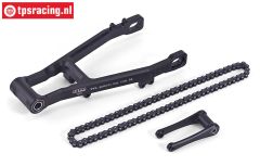 MX3057-BK PROMOTO Alu achter vork Zwart XL, Set