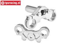 MX028-S PROMOTO Alu-Stuurplaat Zilver, Set