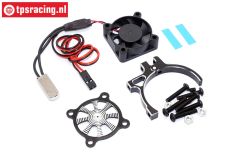 T422615N Motor koeler met houder zwart, set