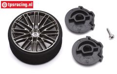EBT3335 Futaba Stuurwiel Ø49 mm 7PX-10PX, Set