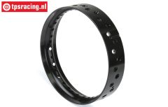 PRO283706 Pro-Spec V2 Aluminium achter velg zwart, 1 st.
