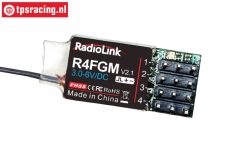 RADIOLINK R4FGM V2.1 2.4 Gig.MINI ontvanger, 1 st.