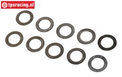 LOS246004 Pas ring Ø8-Ø13-H0,4 mm LMT Truck, 10 st.