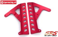 SK700002/25 SkyRC SR5 Accu bescherming rood, set