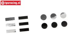 SPM1512 Spektrum Telemetrie sensor toerental stickers, Set