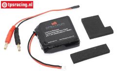 SPMB2400LPTX 2S LiPo accu 2400 mAh 15C, set