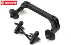 TLR251004 TLR 5B Kap bevestiging Voor-achter, Set