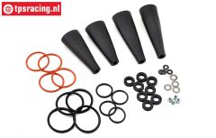 TLR253001 Schokdemper onderhoud LOSI 5T-BWS-TLR, Set
