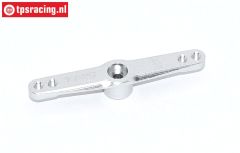TPS0023 Aluminium Servo hevel 25T-L55 mm Zilver, 1 st.